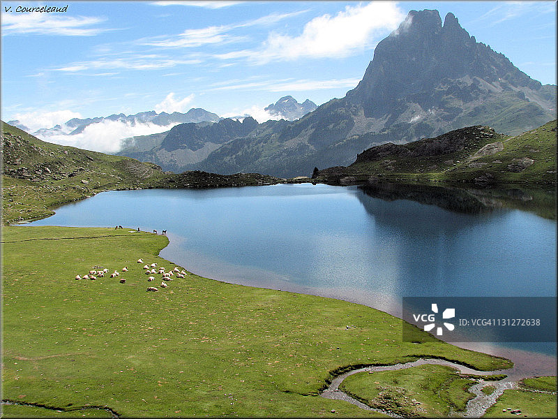 Gentau湖，阿尤斯湖2号图片素材