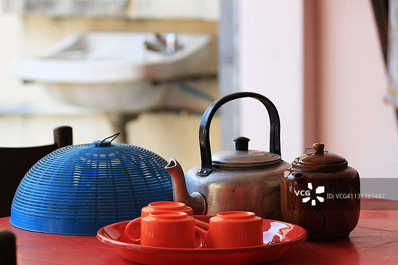 寺庙内的迪克森港图片素材