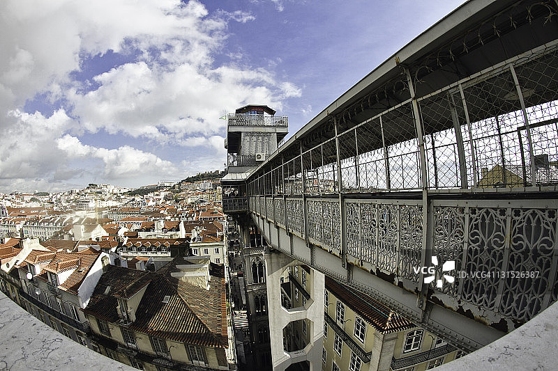 圣胡斯塔升降机图片素材