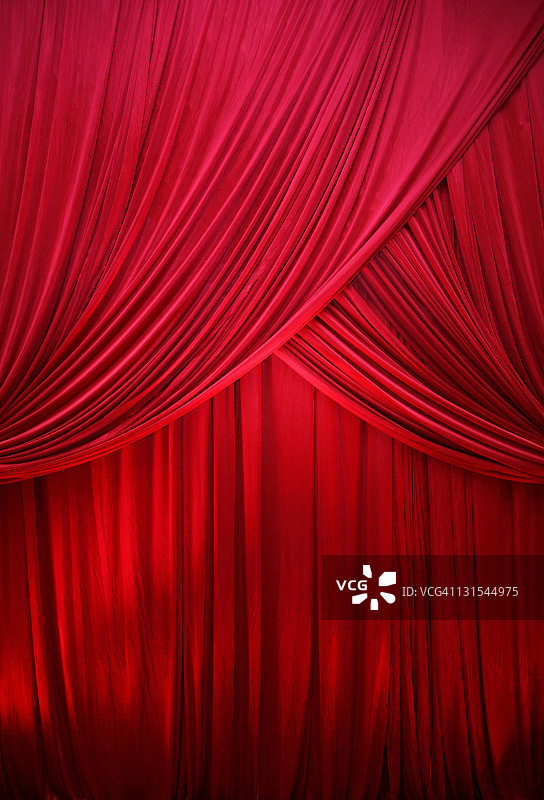 红色褶皱图片素材