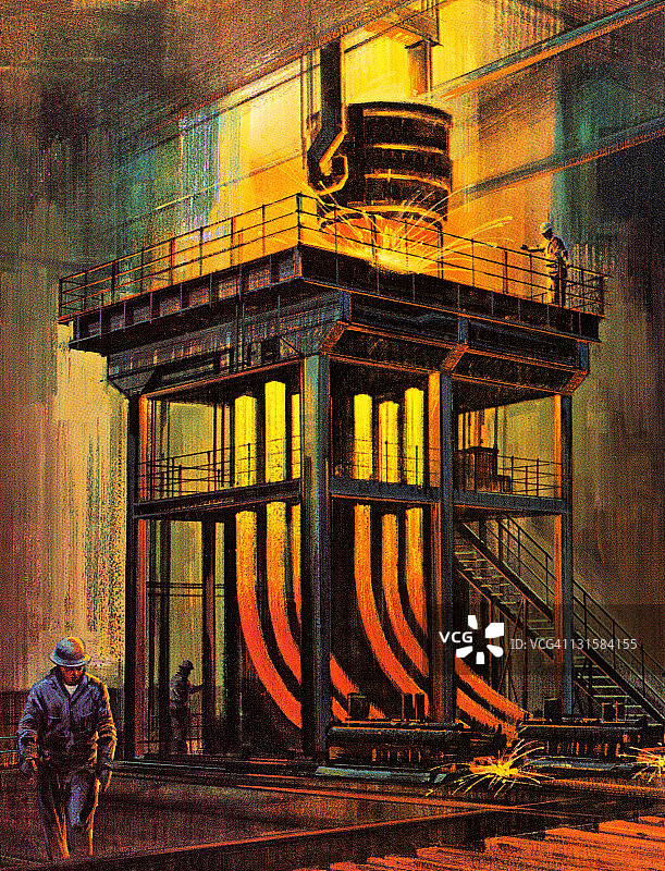 金属工厂图片素材