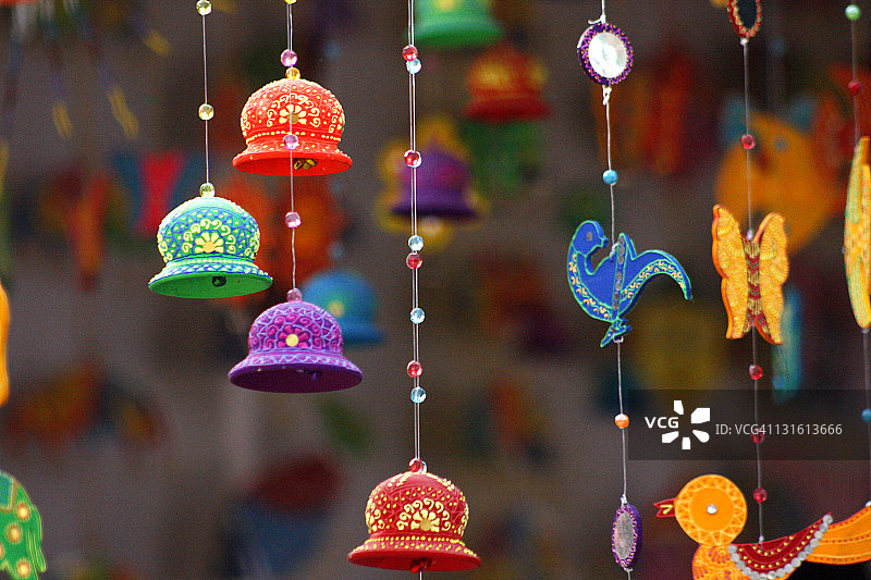 拉贾斯坦邦墙壁装饰套装图片素材