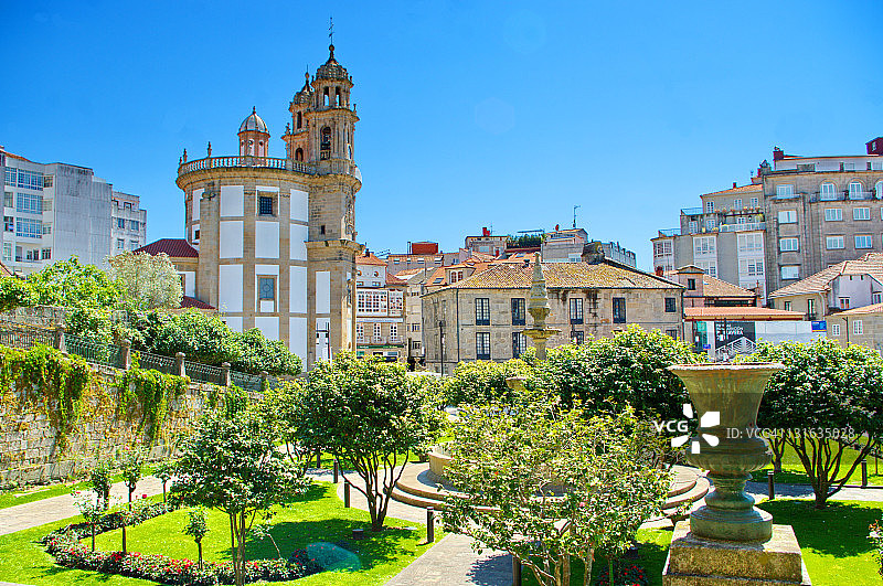 西班牙加利西亚蓬特韦德拉的维尔赫圣殿33图片素材