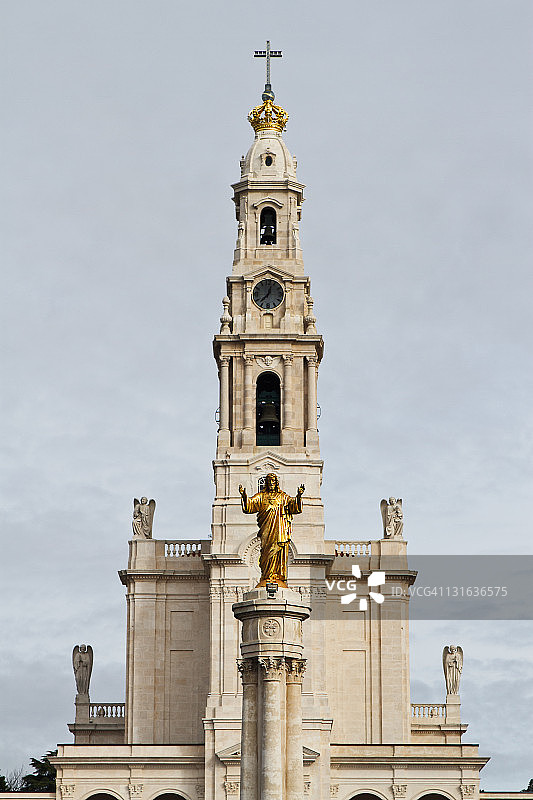 天主教圣殿中的基督图片素材