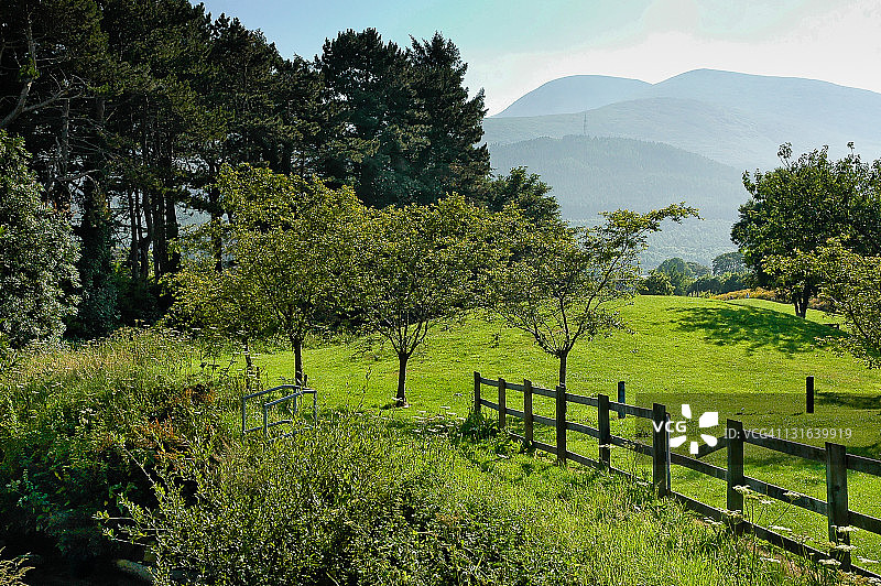 莫恩山脉，纽卡斯尔，唐郡，北爱尔兰图片素材