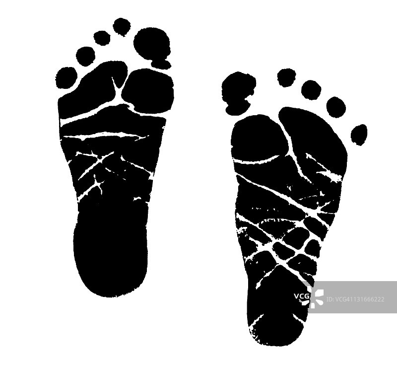 脚印图片素材
