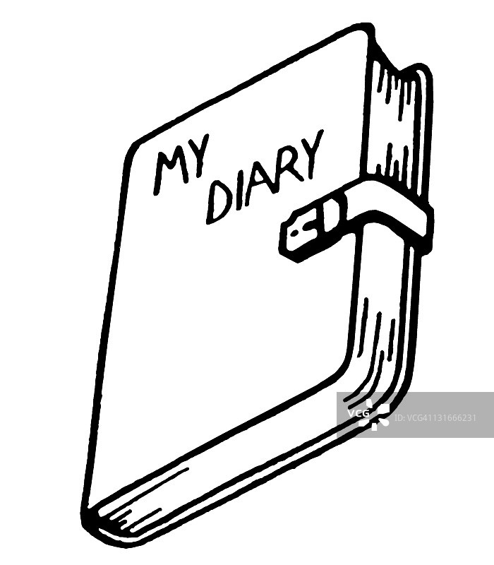 日记图片素材