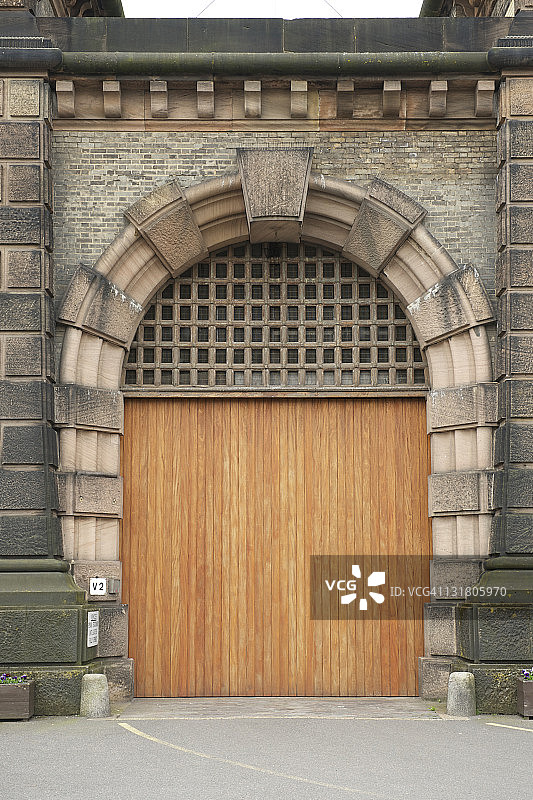 万兹沃思监狱大门图片素材