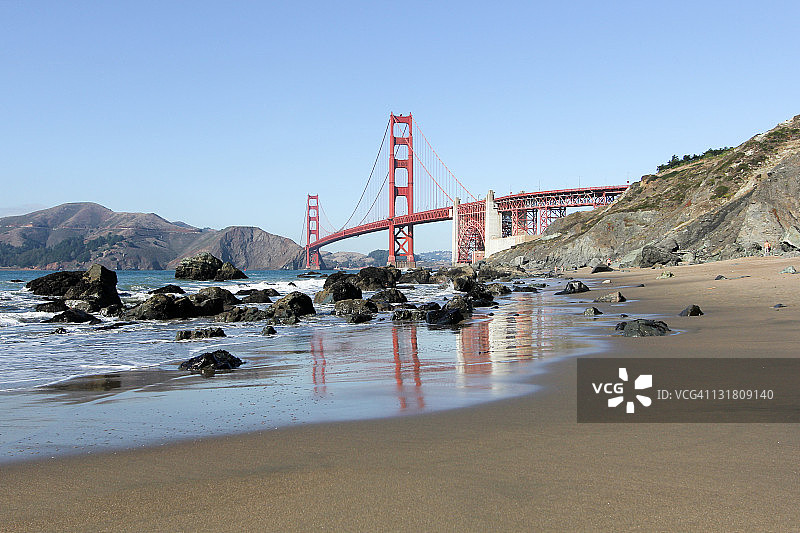旧金山金门大桥图片素材