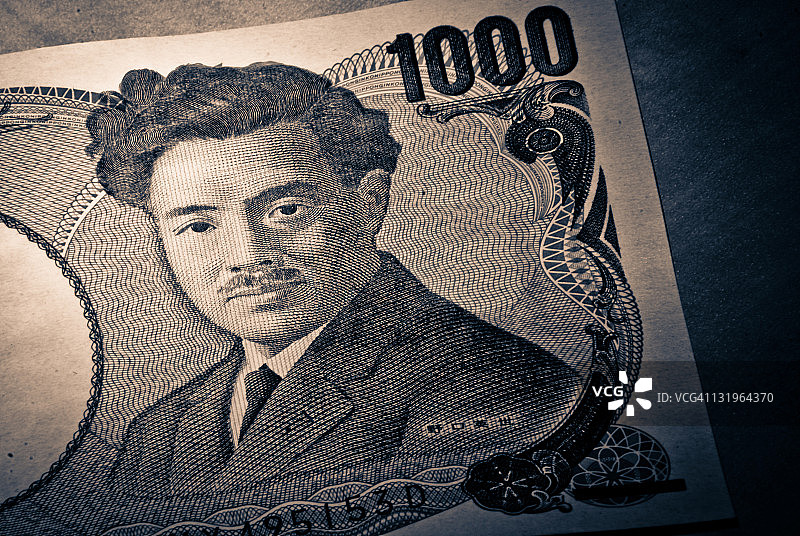 1000日元纸币图片素材