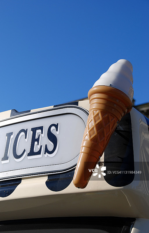 冰淇淋车标志图片素材