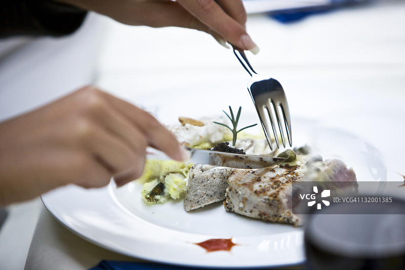 吃晚餐图片素材