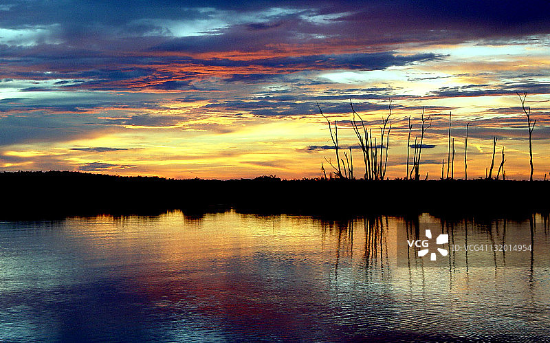 奥基乔比湖图片素材