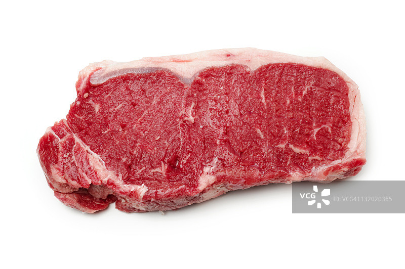 白色背景上的牛排图片素材