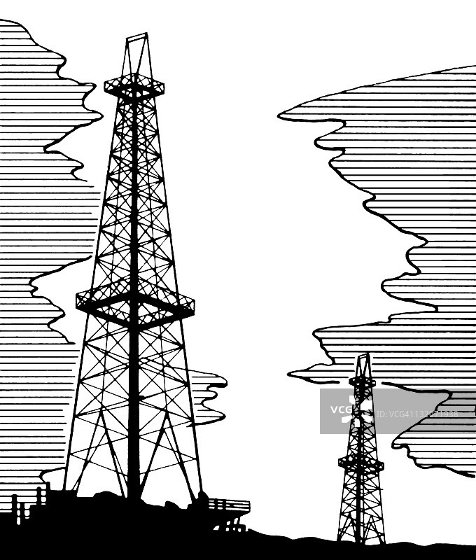 无线电塔图片素材