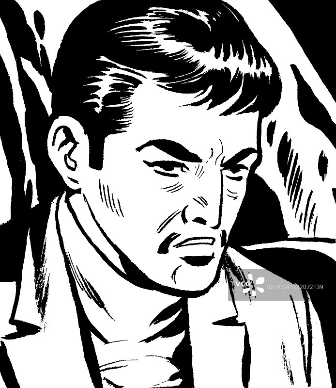 愤怒的男人图片素材