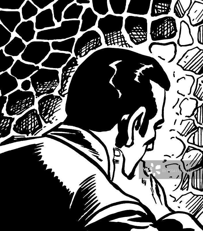 男人后脑勺图片素材