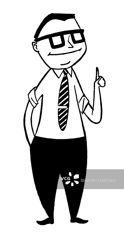 书呆子男人图片素材