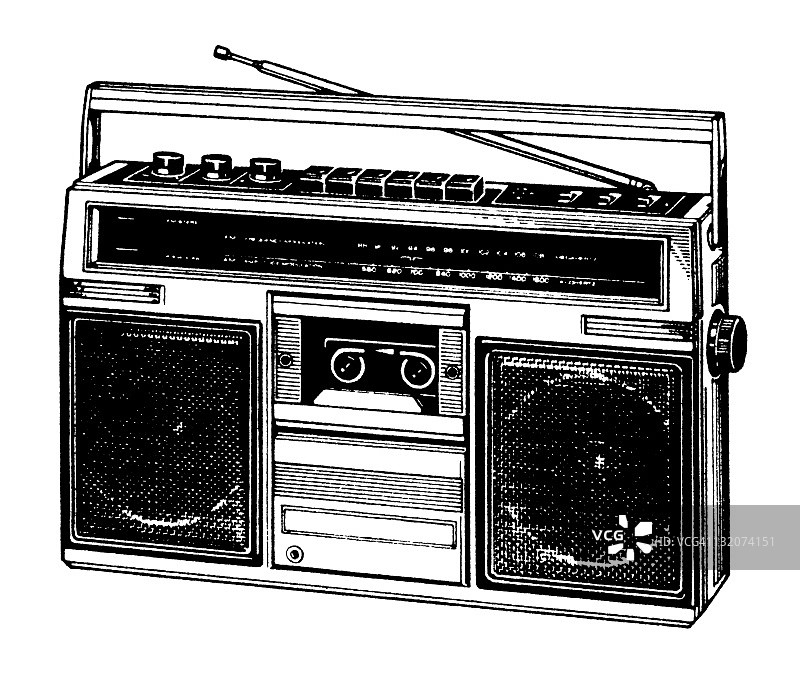 手提式收录机图片素材
