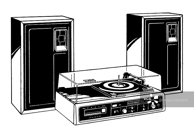 立体声音响系统图片素材