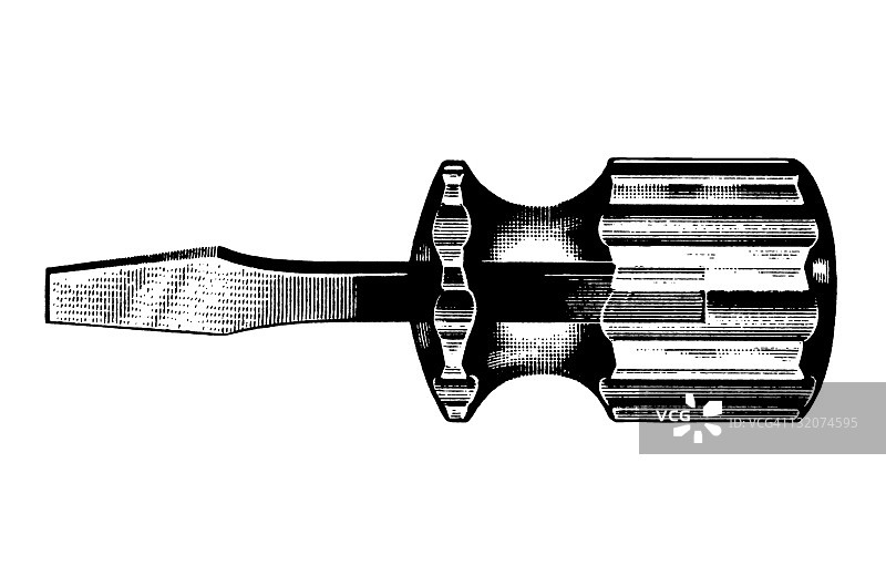 短螺丝刀图片素材