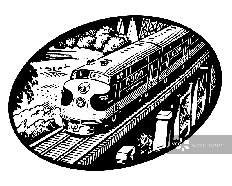 火车图片素材