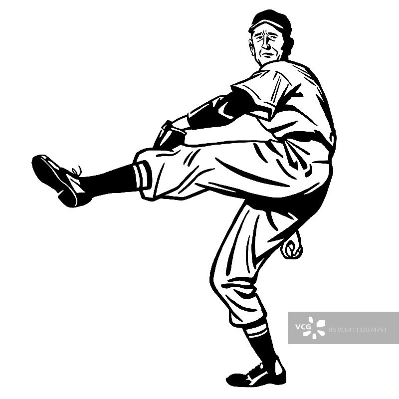 棒球投手图片素材