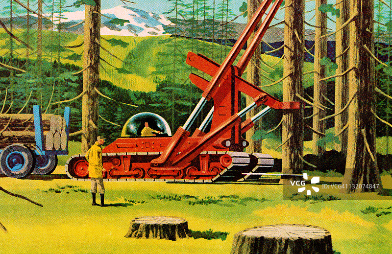 未来测井技术图片素材