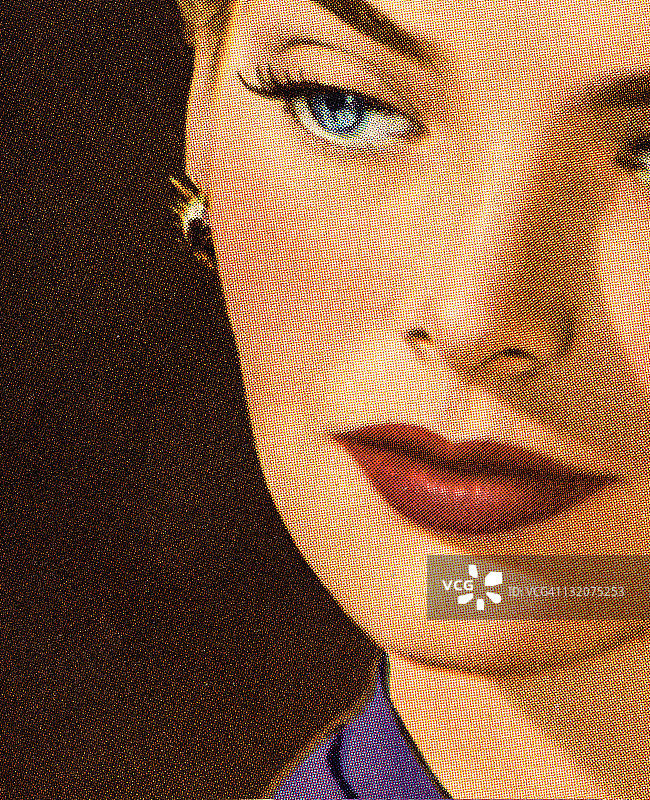 严肃的女人图片素材