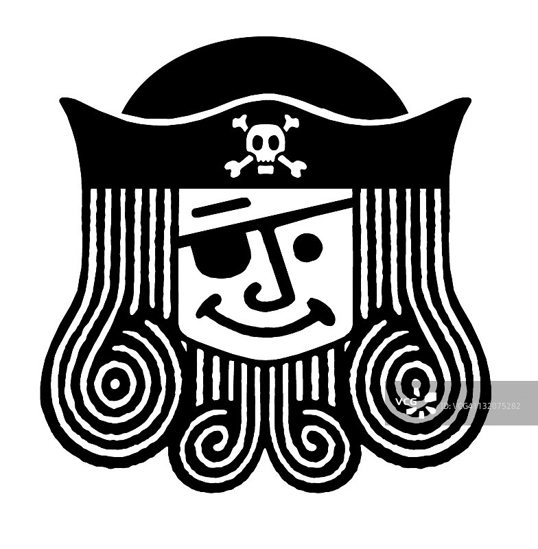 风格化海盗图片素材