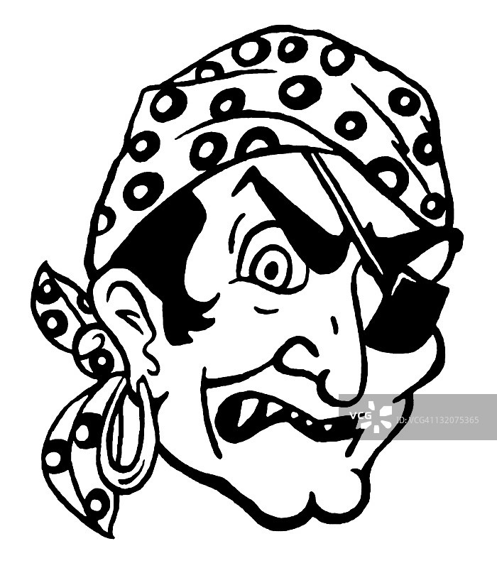 可怕的海盗图片素材