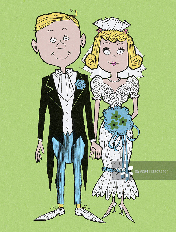 新娘和新郎图片素材