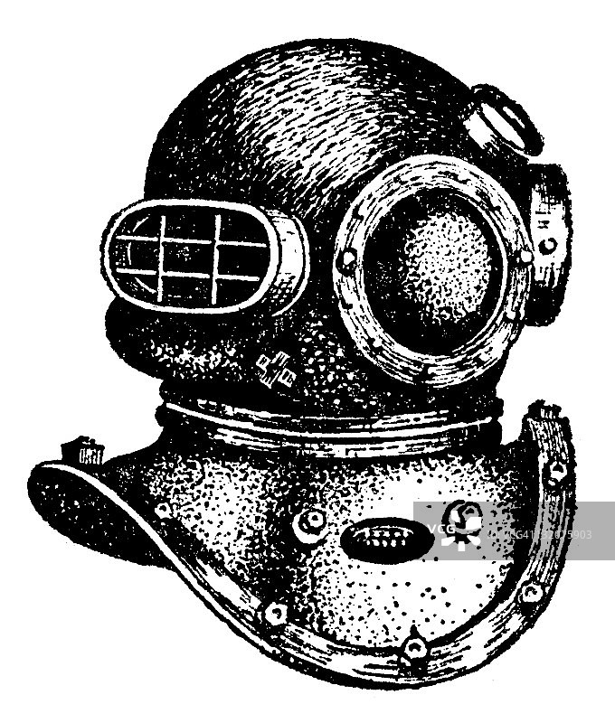 潜水头盔图片素材