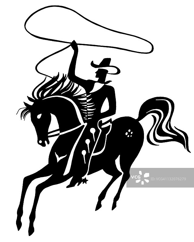 套索牛仔图片素材