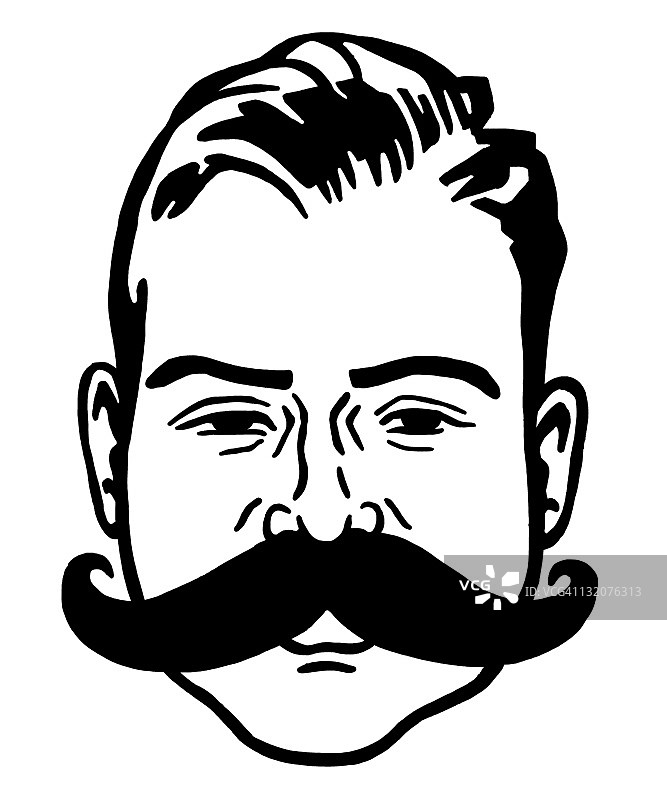 留着大胡子的男人图片素材