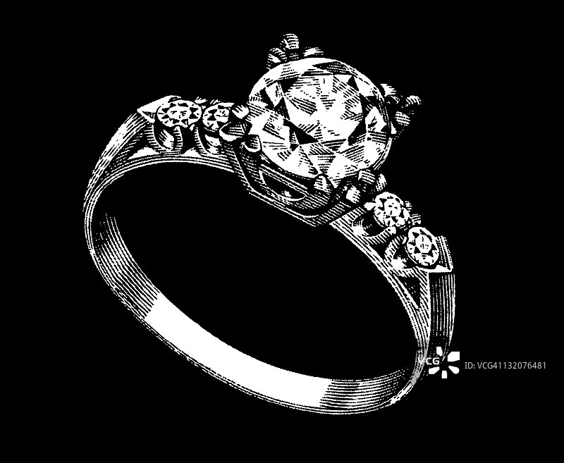 钻石戒指图片素材