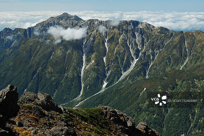 糠平岳图片素材