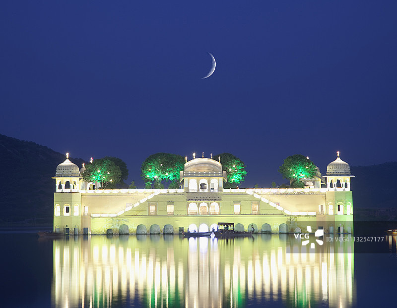 夜间宫殿图片素材