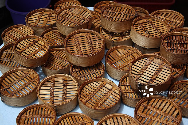 烹饪竹制品图片素材