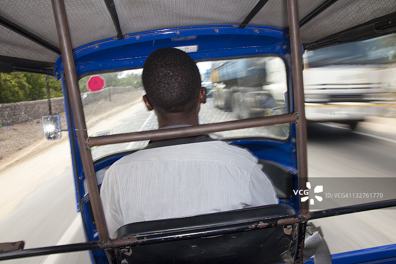 蒙巴萨嘟嘟车之旅图片素材
