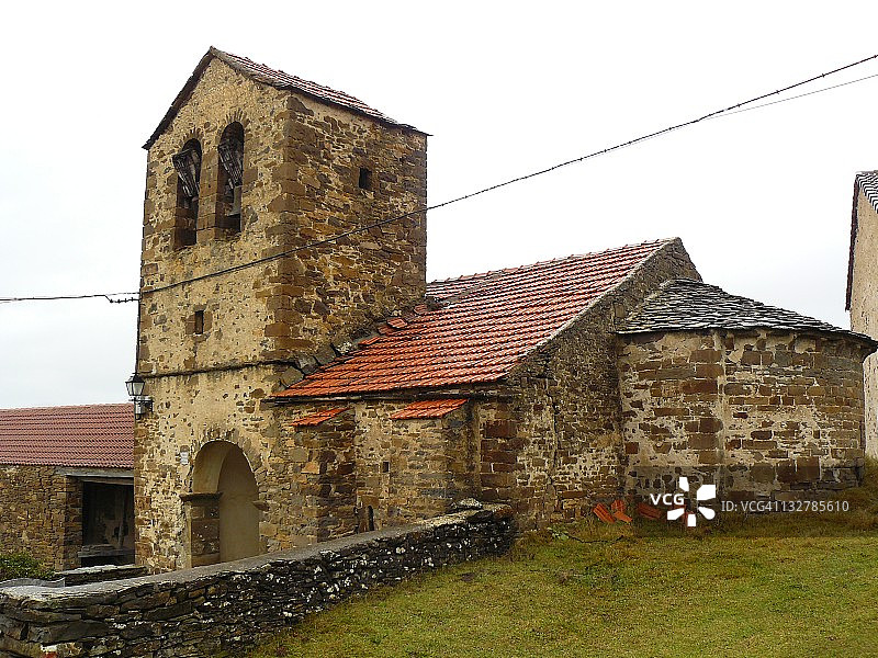 圣马丁·德·拉塔斯教堂 - 阿尔托加列戈图片素材