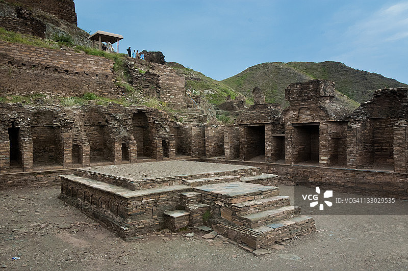 塔克特巴伊的主要佛塔图片素材