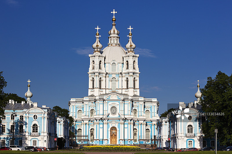 斯莫尔尼大教堂图片素材
