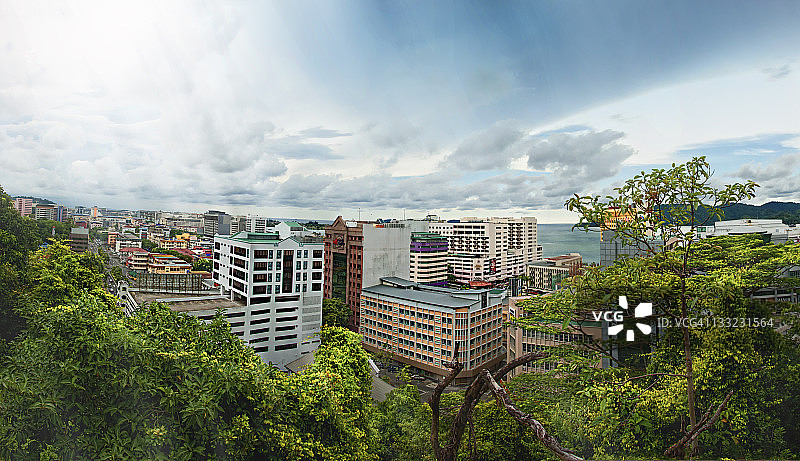 亚庇景色图片素材