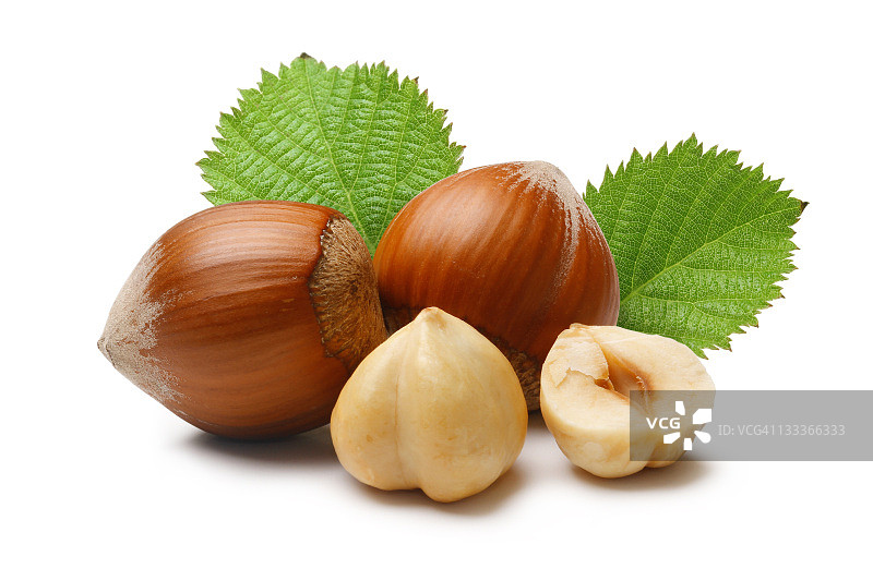 榛子组合图片素材