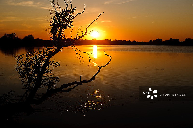 日落景色图片素材