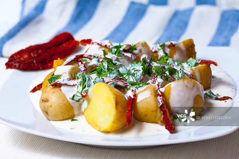 土豆沙拉图片素材