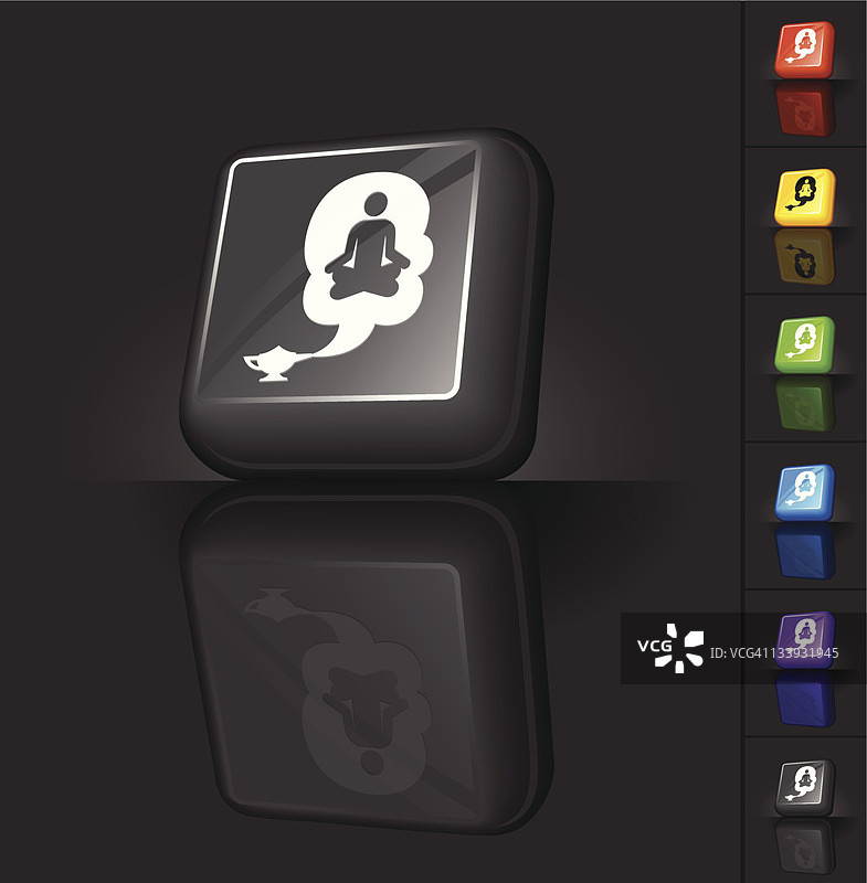 免版税魔术灯矢量艺术图片素材