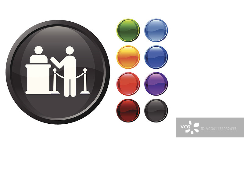 网上查票免版税矢量图图片素材