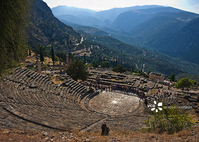 德尔斐剧院图片素材
